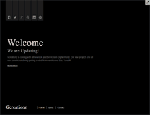 Tablet Screenshot of gcreationz.com